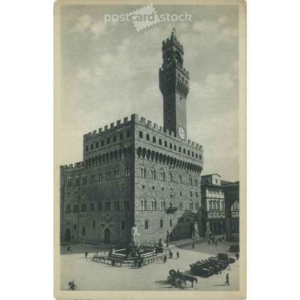 Firenze. Palazzo Vecchio. Fotólap, képeslap. (2791096)