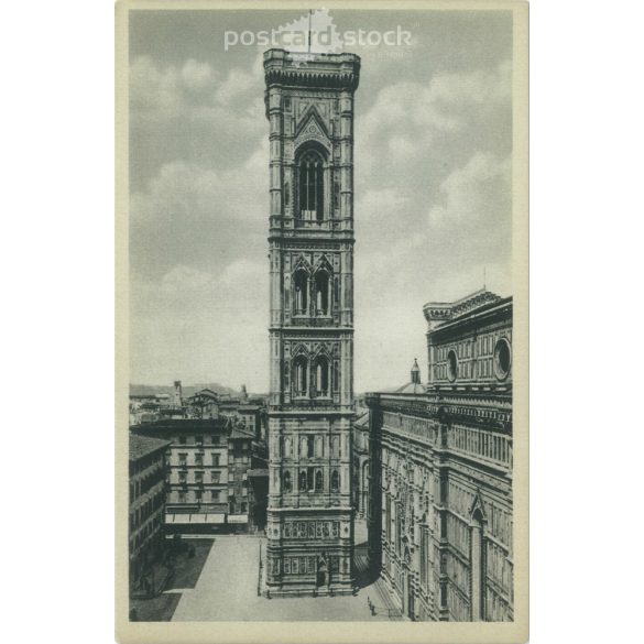 Firenze. A székesegyház harangtornya (Giotto). Fotólap, képeslap. (2791100)