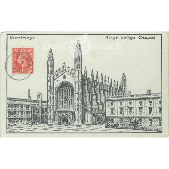 1949 – Cambridge. Képeslap. (2791177)