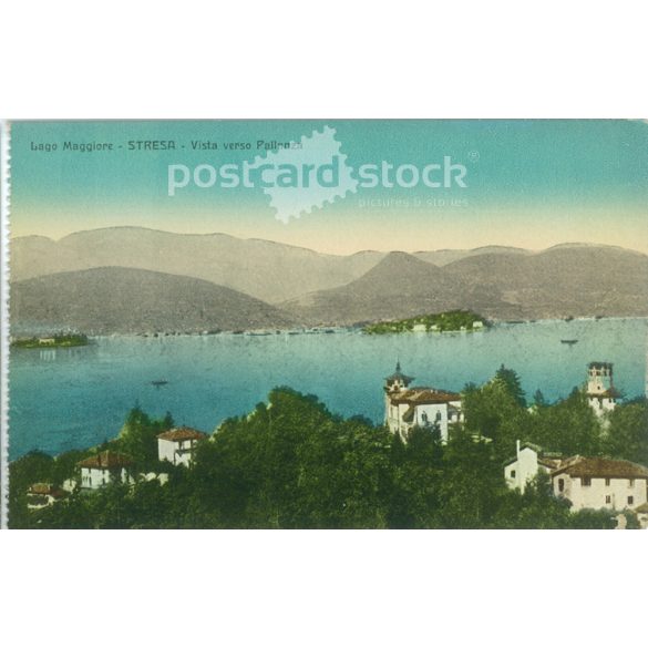 STRESA – Lago Maggiore. Színezett fotólap, képeslap. (2791205)