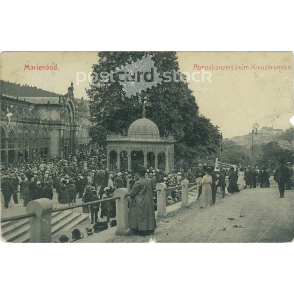 1912 – Marienbad. Fotólap, képeslap. (2791400)