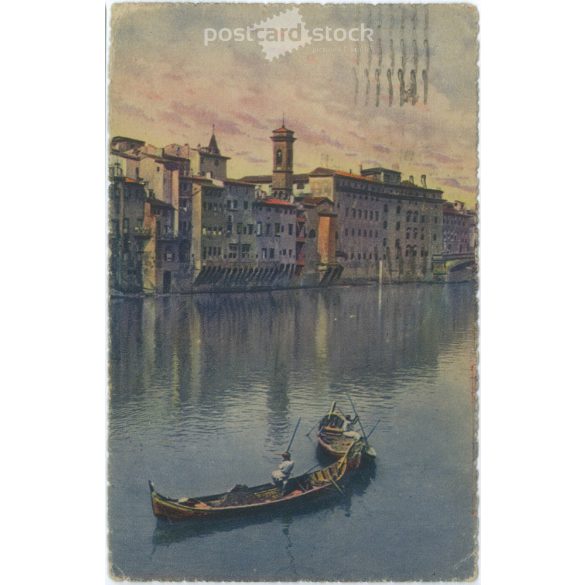 1935 – Firenze. Színezett fotólap, képeslap. (2791402)