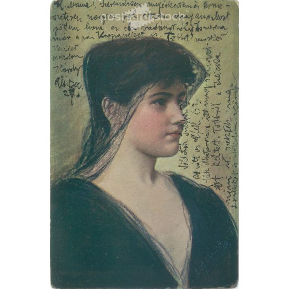 1911– Művészeti reprodukció, régi képeslap. (2792535)