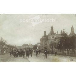  1910-es évek. Igló. Eredeti papírkép. Fekete-fehér régi fotólap, képeslap. Ferencz D. kiadása. (2792543)