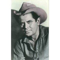   Glenn Ford amerikai film- és televíziós színész, rádiós műsorvezető. Eredeti papírkép. Régi fotó. Színezett fotólap, régi képeslap. (2792634)